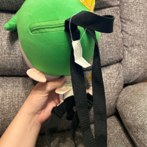 Cosmo Fairly Odd Parents Vintage Plush Toy Backpack Big Head Nickelodeon 15” - Picture 2 of 3